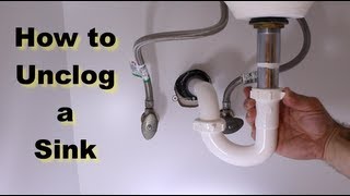 How to Unclog a Bathroom Drain in Five Minutes [upl. by Aniles812]