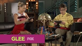 GLEE  Glee Lounge Becca Tobin amp Kevin McHale [upl. by Still]