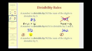 Divisibility Rules [upl. by Mccormac]