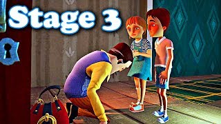 HELLO NEIGHBOR Hide amp Seek  Stage 3 Walkthrough  Fireman Saves Everyone [upl. by Lisetta]