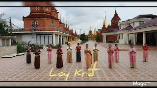 Loy Krathong Dance  泰国经典歌曲Thai Traditional Song  自编舞 [upl. by Zeitler]