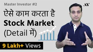 How Stock Market Works in India  2 Master investor [upl. by Gillan]