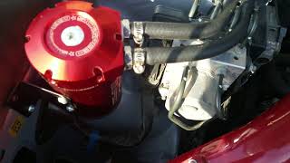 Subaru Impreza  FB20 Oil Catch Can Install Basics [upl. by Elleraj]