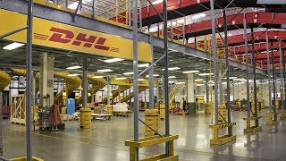 DHL Cómo procesar 6000 paquetes por hora cada noche [upl. by Adelaja]