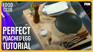 Gordon Ramsay Demonstrates How To Prepare The Perfect Poached Egg  FOOD CLUB [upl. by Htims]