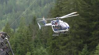 EC145 DISPLAY  Low pass hard uturn [upl. by Krysta154]