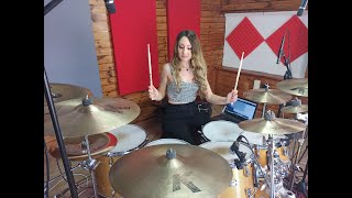 RUSH  LIMELIGHT  DRUM COVER by CHIARA COTUGNO [upl. by Rojas]