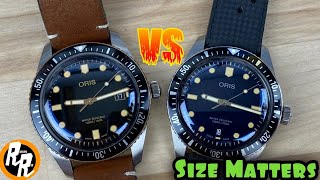 Oris Divers 65 40mm vs 42mm [upl. by Palmer]