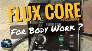 Can I Use a Flux Core Gasless MIG Welder for Auto Body Work [upl. by Ycrep]