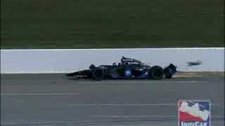 Danica Patrick crashes at Kentucky [upl. by Enyawal]