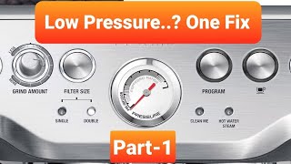 Low Pressure How to Fix Breville Barista Express [upl. by Qooraf]