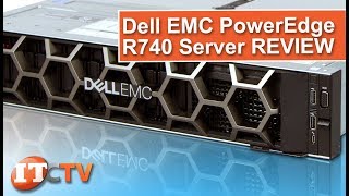 REVIEW Dell EMC PowerEdge R740 Server  IT Creations [upl. by Chuu489]