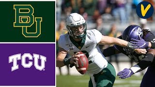 12 Baylor vs TCU Highlights  Week 11  College Football 2019 [upl. by Nugent450]