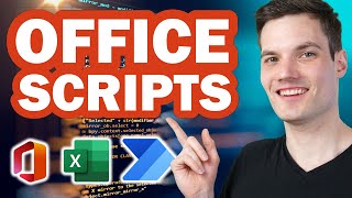 👩‍💻 How to use Office Scripts in Excel amp Power Automate [upl. by Atnomed]