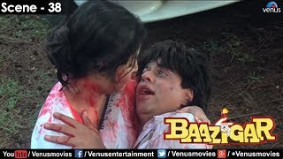 Sharukh Khan dying Baazigar [upl. by Acquah]