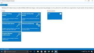 15 3 1 Provision with the Windows Configuration Designer Tool [upl. by Arutak664]