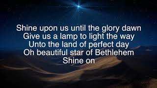 Beautiful Star of Bethlehem  The Judds  lyric video [upl. by Alves]