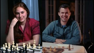 Magnus Carlsen rates Judit Polgar on her genius [upl. by Emiolhs]