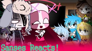 Sans Aus Reacts To Amazing Sarvente’s MidFight Masses  Friday Night Funkin  Part 1 [upl. by Littlejohn]