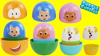 Nesting DOlls with bubble guppies toys [upl. by Ailil273]