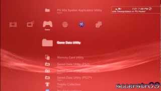 PS3 Tutorial Game Menu [upl. by Aihsem]