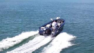 Quintrex 510 Topender  Boat Reviews on the Broadwater [upl. by Eohce501]