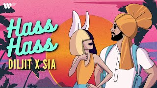 Hass Hass Official Video Diljit X Sia [upl. by Peednama14]