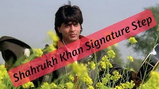 Shahrukh Khan Signature Step  Pose  Move [upl. by Steffin]