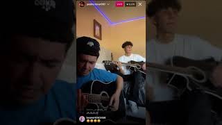 Eslabón Armado y DannyLux  Regresa Mami Instagram Live [upl. by Marlena]