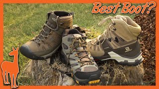 Picking the Best Hiking Boot  10 Hiking Boots Comparison [upl. by Grissom]