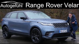 The new definition of luxury Range Rover Velar FULL REVIEW  Autogefühl [upl. by Ahsienaj]