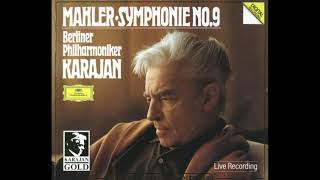 Gustav Mahler – Symphony No9 in D major – Herbert von Karajan Berliner Philharmoniker 1982 live [upl. by Aldred]