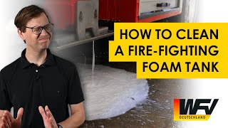 How to clean PFAS AFFF from a firefighting foam tank [upl. by Gefen]