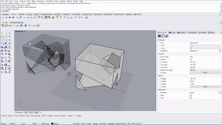 Rhino 6 3D CAD Software  Cutting Objects [upl. by Dorreg350]