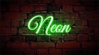 How To Make a Neon Sign Text Effect In CorelDraw [upl. by Eignat]