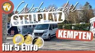 WohnmobilStellplatz Kempten Allgäu [upl. by Alaet]