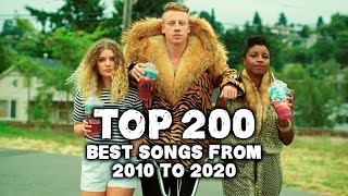 Top 200 Best Songs From 2010 To 2020 [upl. by Sesylu176]