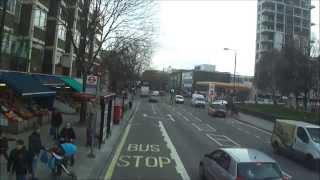 Number 18 bus ride complete journey from Harrow Road to Euston Station London  3rd February 2014 [upl. by Ahsea]