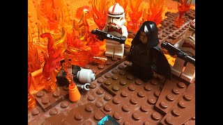 Revenge Of The Sith Lego Star Wars Stop Motion [upl. by Sergo]