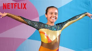 Alkira’s Floor Routine Performance 🤸‍♀️ A Second Chance Rivals  Netflix After School [upl. by Drice]