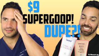 ULTIMATE SUNSCREEN WAR Supergoop Unseen Sunscreen vs Trader Joes Sunscreen [upl. by Hannahs61]