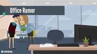 English Conversation Lesson 4 Office Rumor [upl. by Man]