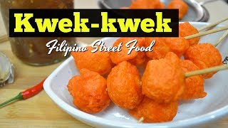 Kwek kwek Filipino Street Food [upl. by Irene]