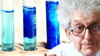 Copper Sulfate slow motion  Periodic Table of Videos [upl. by Ecnerwal]