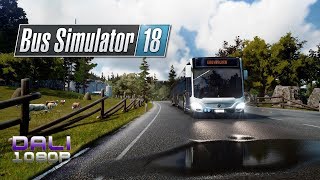 Bus Simulator 18  Day 1  Tutorial amp First Night Run [upl. by Zilevi532]