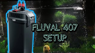 Fluval 407 Canister Setup [upl. by Areta]