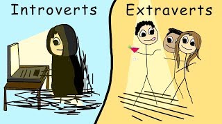 Casually Explained Introverts and Extraverts [upl. by Savil592]