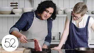 How to PanSear Steak with Samin Nosrat [upl. by Jadda]