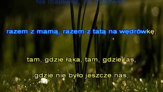 Na majówkę Wanda Chotomska  karaoke [upl. by Nuzzi]