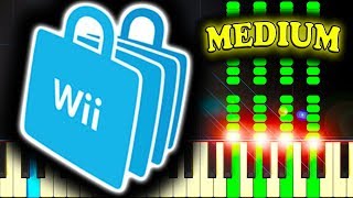 WII SHOP CHANNEL THEME  Piano Tutorial [upl. by Ayiram]